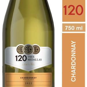 Vino Santa Rita 120 3 Medallas Chardonnay 750 cc